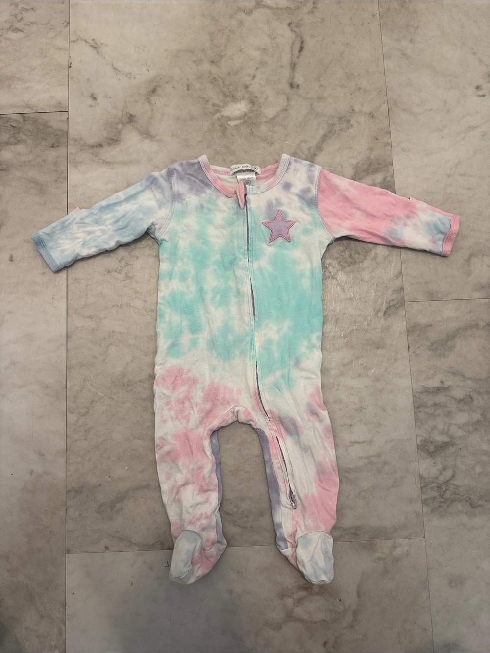 Little Mish tie-dye pajamas